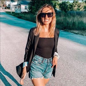 Black Abercrombie Blazer